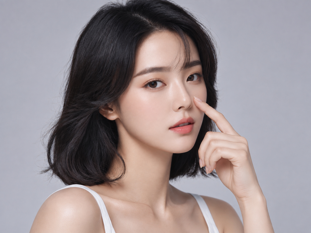 전체적인 코 라인