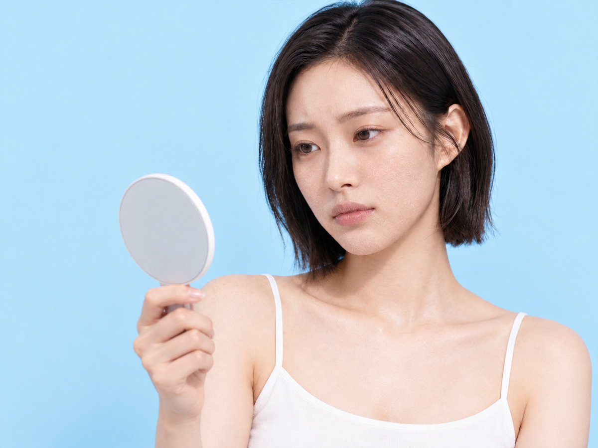 건조하고 지친 피부 컨디션