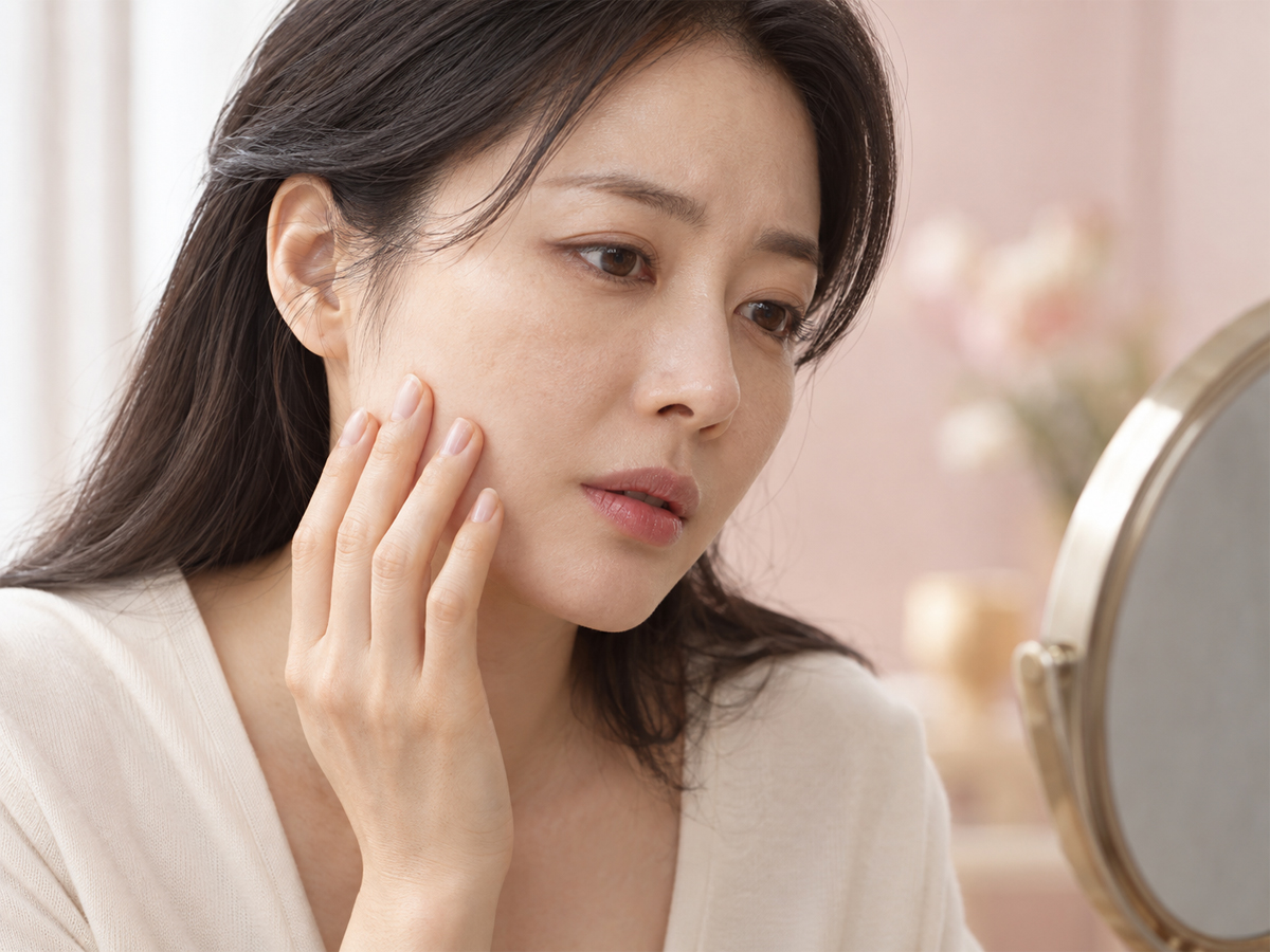 묵은 각질·거친 피부결